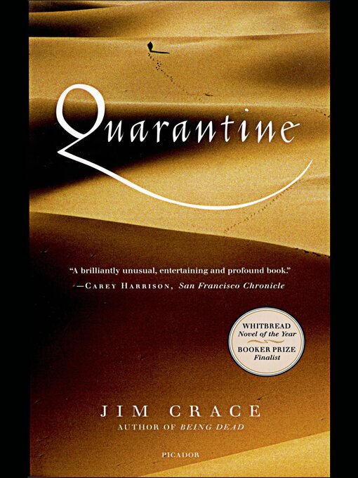 Title details for Quarantine by Jim Crace - Available
